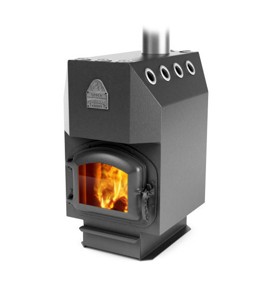 Poêle bois/charbon Engineer anthracite 16 kW