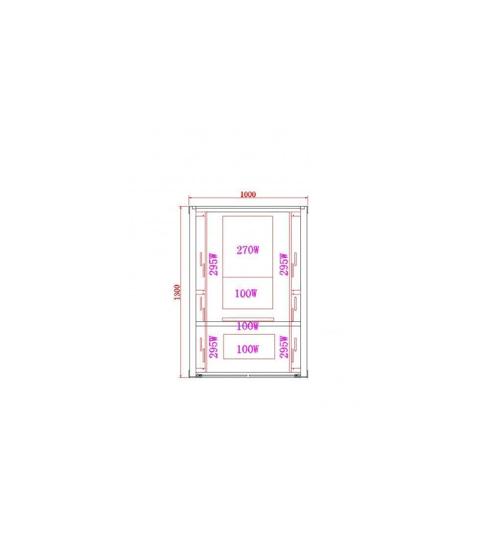 Cabine infrarouge CARBONE 1 Cabine infrarouge CARBONE 1