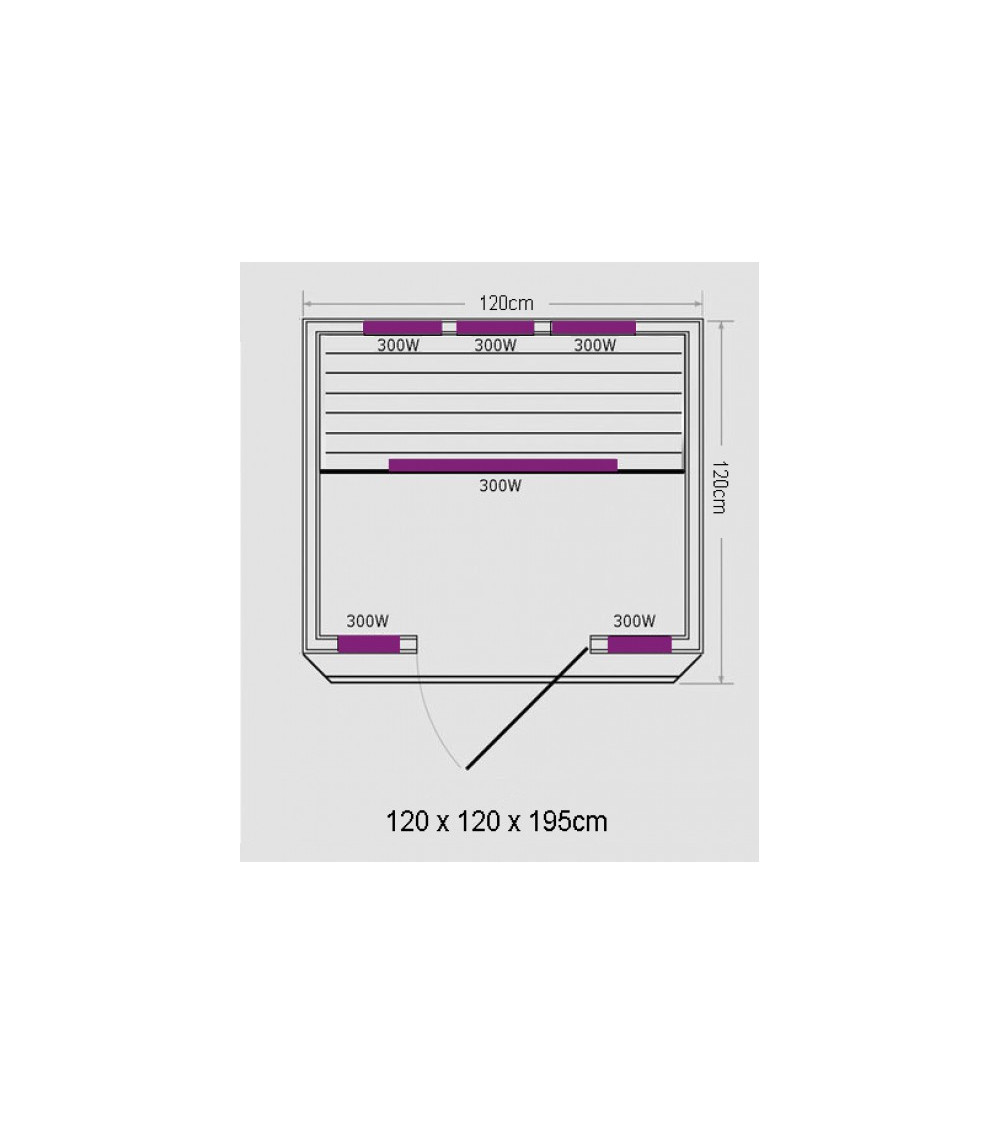 Cabine infrarouge CARMEN 2