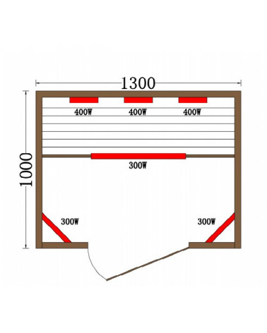 Bañera rectangular con bañera NERO pare 160/170 x 70 cm