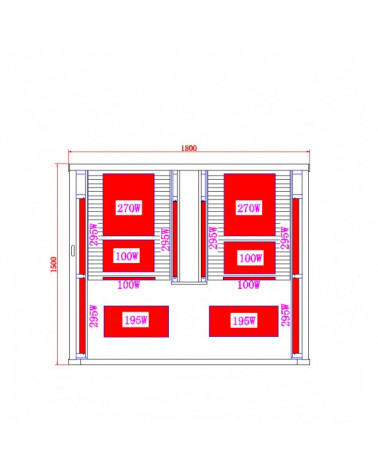 Cabine infrarouge CARBONE 2