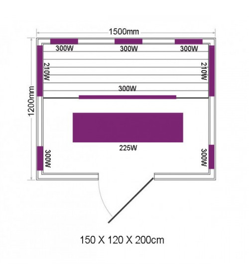 Cabine infrarouge OPEN