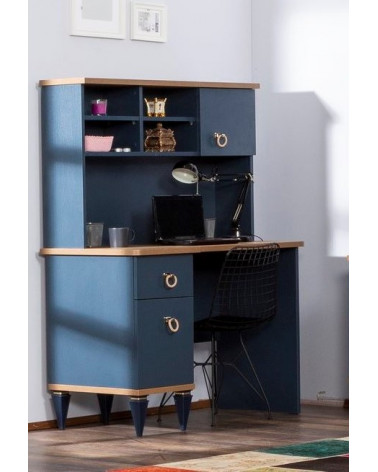 Bureau MOSS bleu