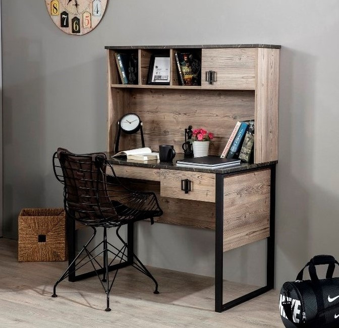 Bureau industriel mosaïque-Mobilier d'enfant- Mobilier design