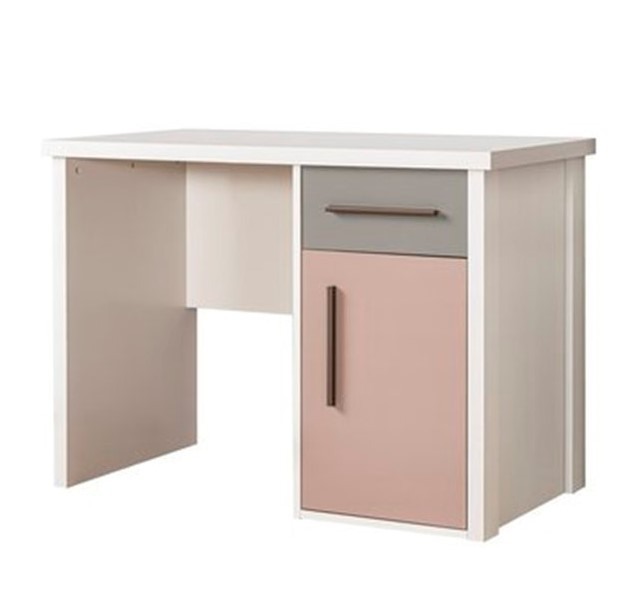 Bureau MISK anthracite, rose -Mobilier d'enfant- Mobilier design