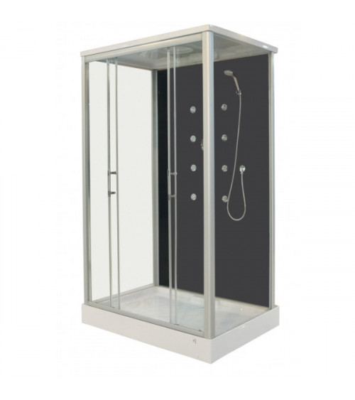 Cabine de douche monomah (wemor) 90/44 b/k avec mz 90x90x206, sans