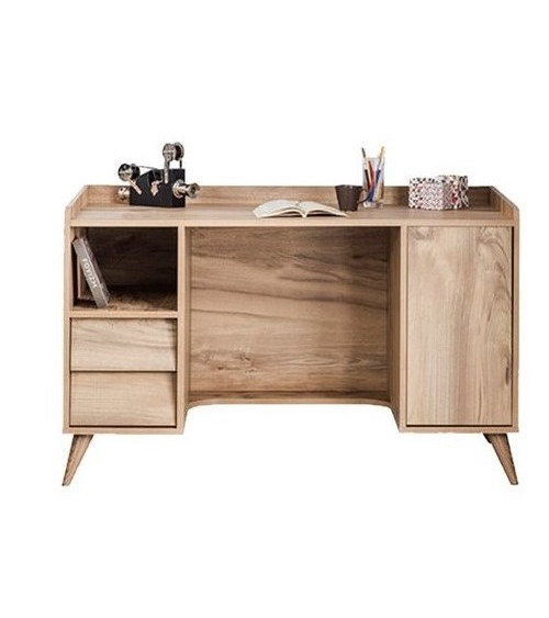 Bureau LUNA couleur noyer