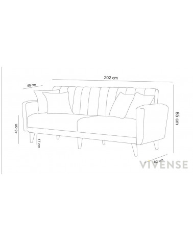 Angolo divano angolare trasformabile MILO II 250 x 185 cm