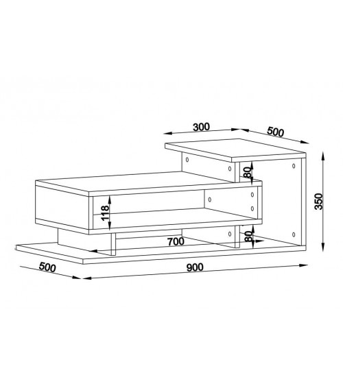 Table basse SPRING 90cm