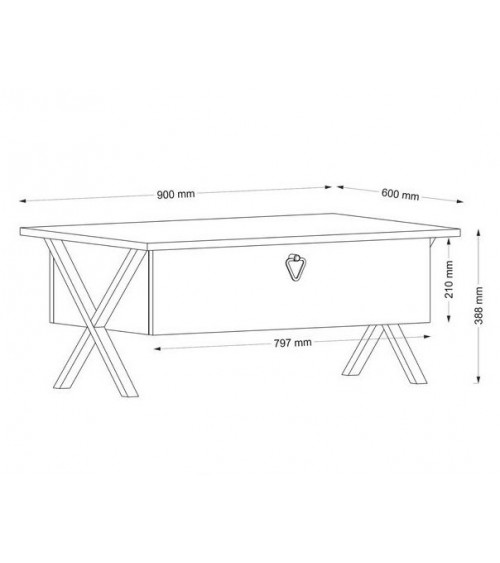 Mesa de centro AURA ONE