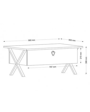 Mesa de centro AURA ONE