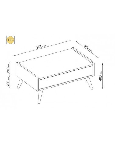 Mesa de centro AURA ONE