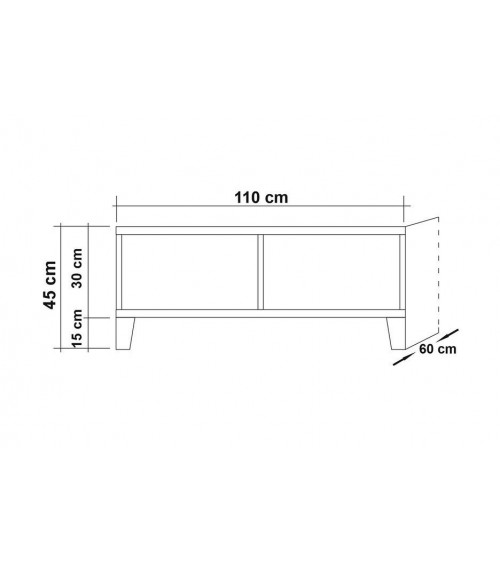 Table basse MONTANA L 110 cm