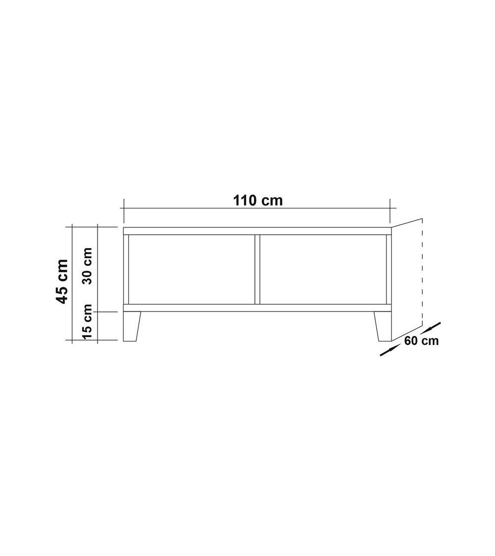 Table basse MONTANA L 110 cm