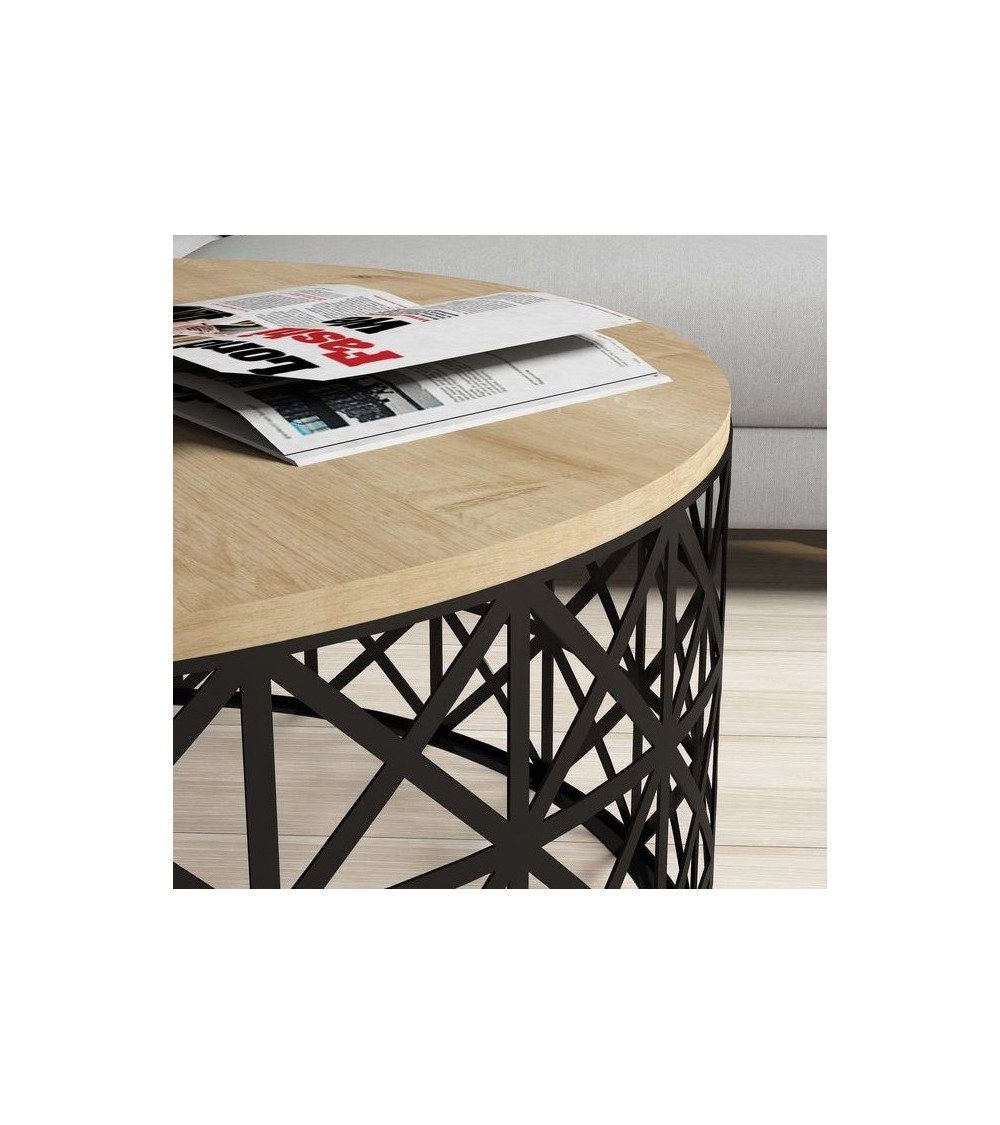 Table basse SELIN coloris chêne Table basse SELIN coloris chêne