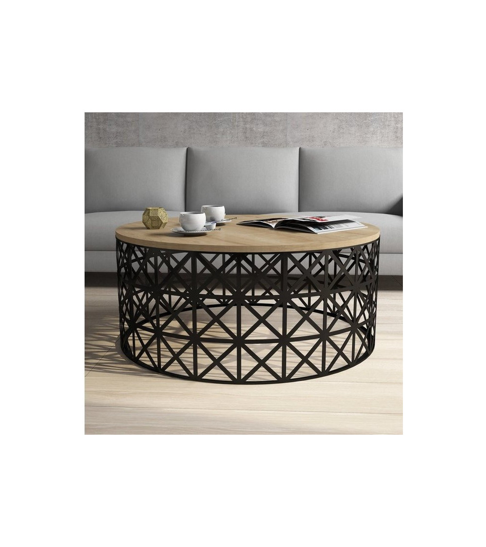 Table basse SELIN coloris chêne Table basse SELIN coloris chêne