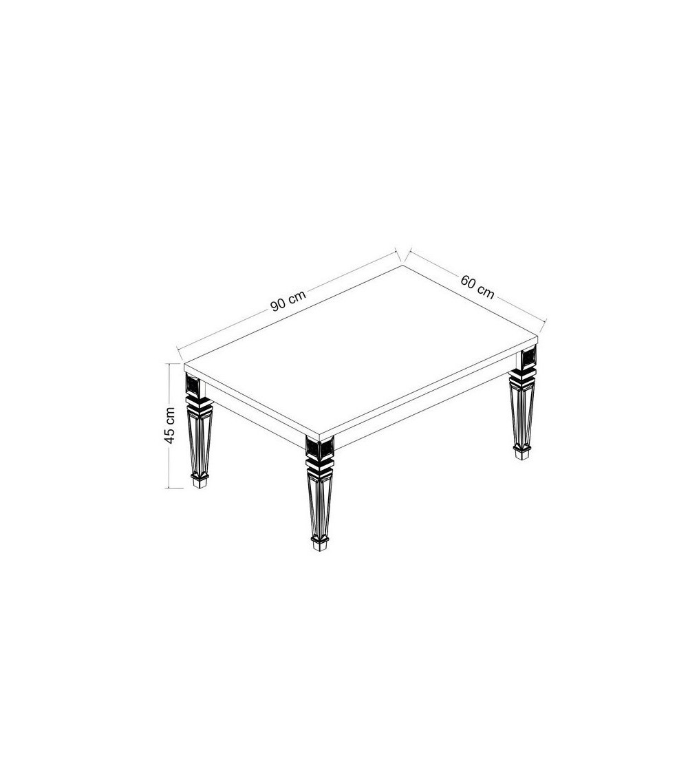 Table basse VALERIA 90 cm Table basse VALERIA 90 cm
