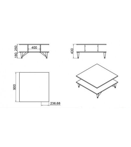 Mesa de centro AURA ONE