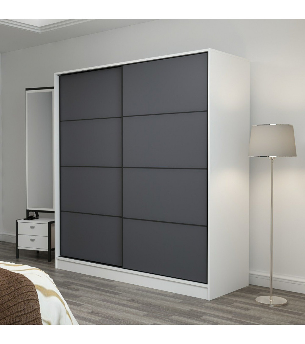 MINAR 225 x 52 x 190 CM gabinete, armario de almacenamiento