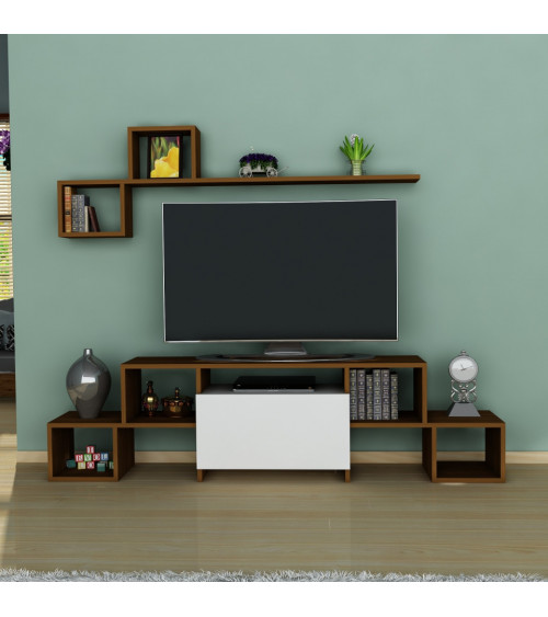 Ensemble meuble TV KUBRA 180 cm