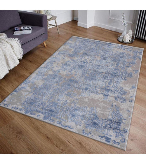Tapis Efsun Gris Bleu 230 x 150 cm