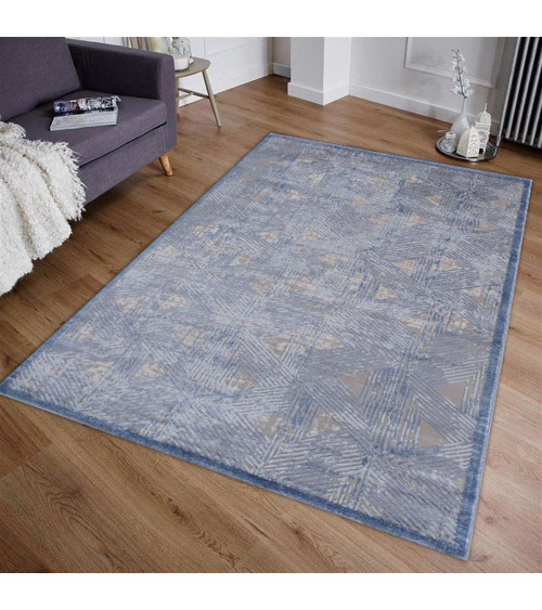 Tapis Efsun Gris Bleu 230 x 150 cm