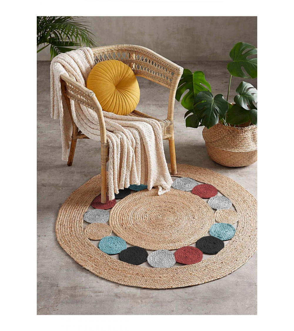 Tapis de Jute 120 x 120 cm