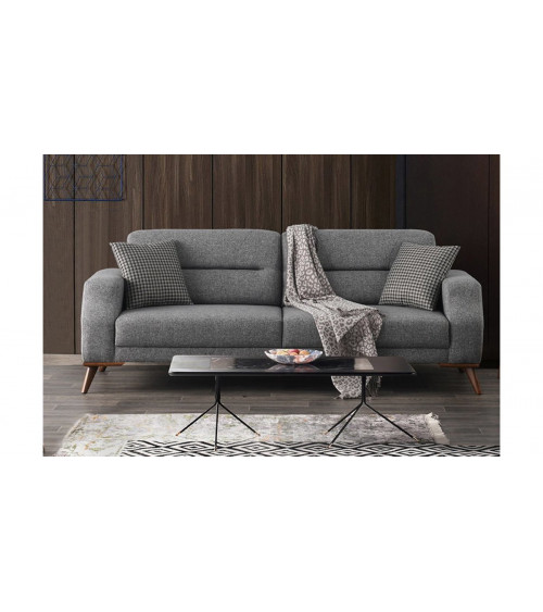 Canapé Anka Gris Clair 220 x 90 x 87