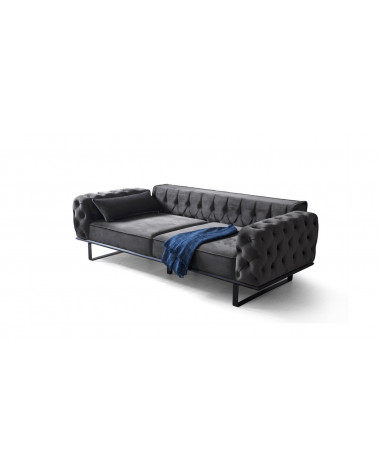 Canapé convertible TERRA anthracite