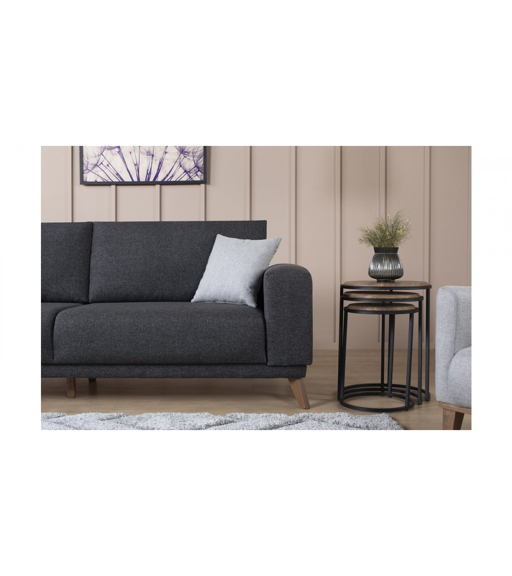 Canapé Lego Anthracite 232 x 100 x 83 Canapé Lego Anthracite 232 x 100 x 83