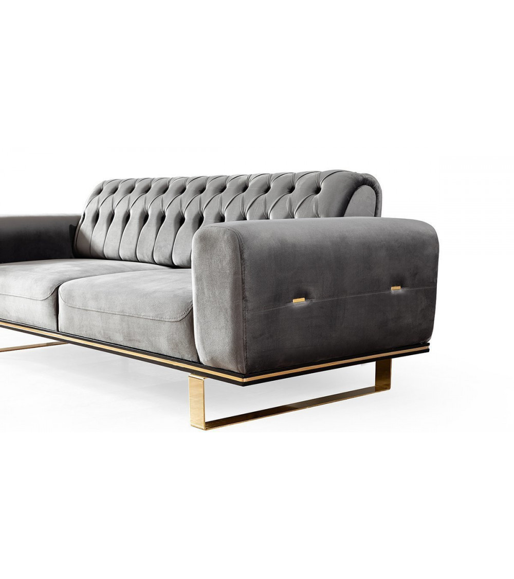 CANAPÉ ARIZONA GRIS 230 x 90 x 80 CANAPÉ ARIZONA GRIS 230 x 90 x 80