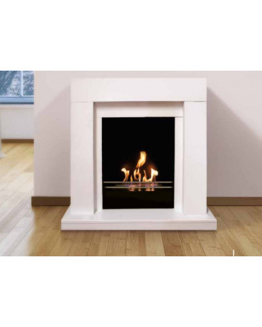 Chéminée bio-éthanol CAMOGLI 2.0 kw blanc