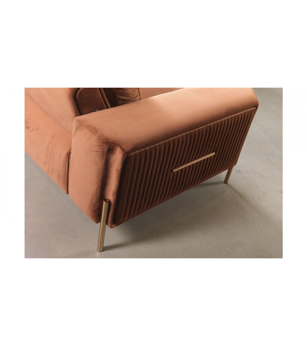 CANAPÉ ROYAL ORANGE 250 x 100 x 70 CANAPÉ ROYAL ORANGE 250 x 100 x 70