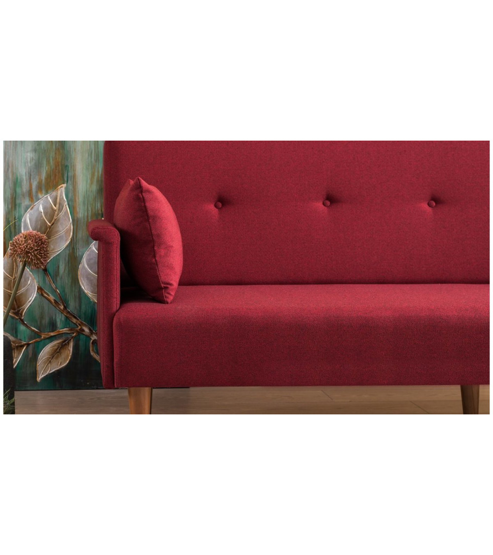 CANAPÉ REVOS ROUGE 190 x 75 x 85 CANAPÉ REVOS ROUGE 190 x 75 x 85