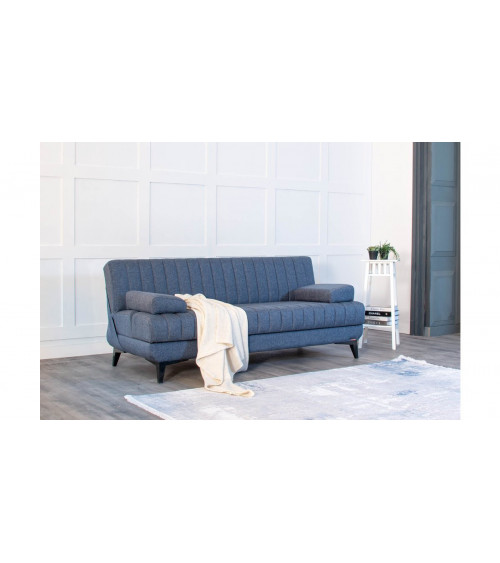 CANAPÉ LISA SPORTS BLEU MARIN 190 x 82 x 80