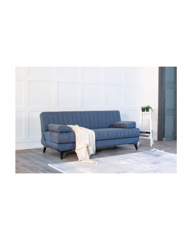 CANAPÉ LISA SPORTS BLEU MARIN 190 x 82 x 80