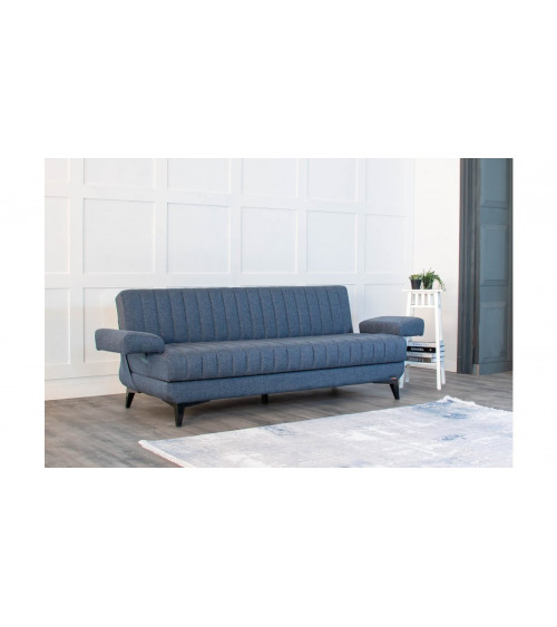 CANAPÉ LISA SPORTS BLEU MARIN 190 x 82 x 80