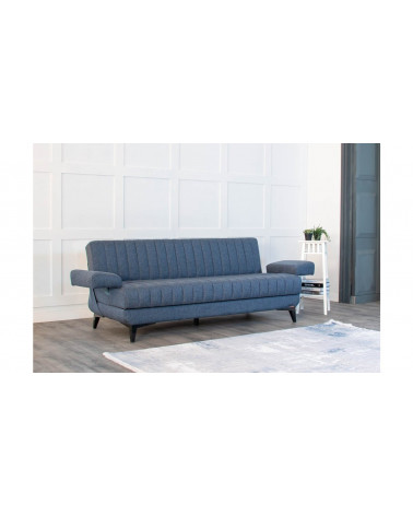 CANAPÉ LISA SPORTS BLEU MARIN 190 x 82 x 80