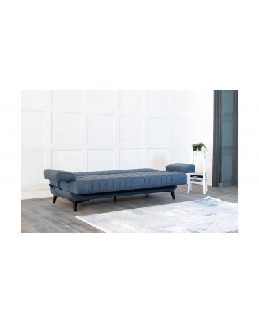 CANAPÉ LISA SPORTS BLEU MARIN 190 x 82 x 80