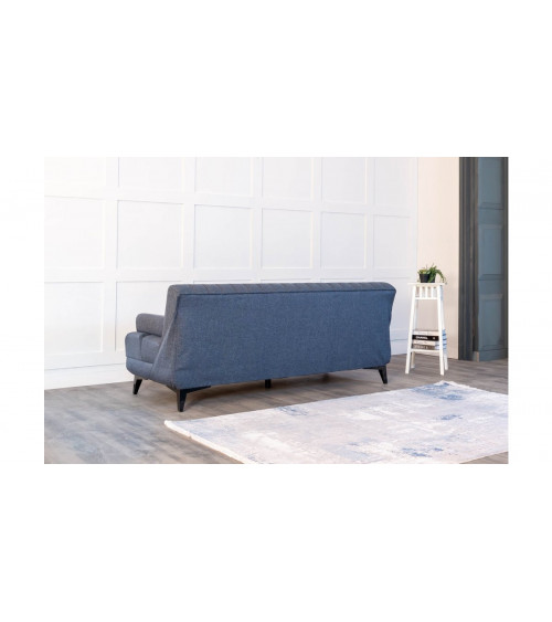 CANAPÉ LISA SPORTS BLEU MARIN 190 x 82 x 80