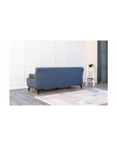 CANAPÉ LISA SPORTS BLEU MARIN 190 x 82 x 80