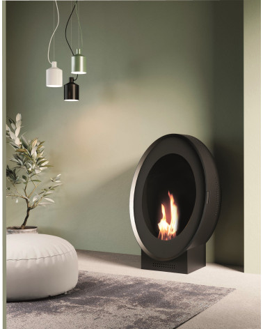 Chéminée bio-éthanol OSAKA 3.0 kw noir