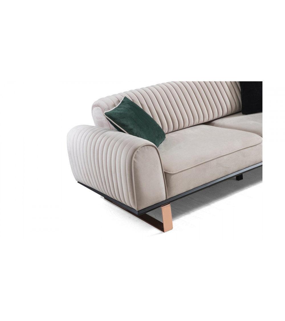 CANAPÉ PERA CREME 235 x 95 x 85 CANAPÉ PERA CREME 235 x 95 x 85