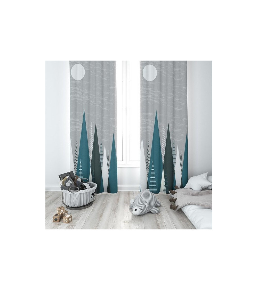 Rideau SCANDINAVIE simple ou double voilage