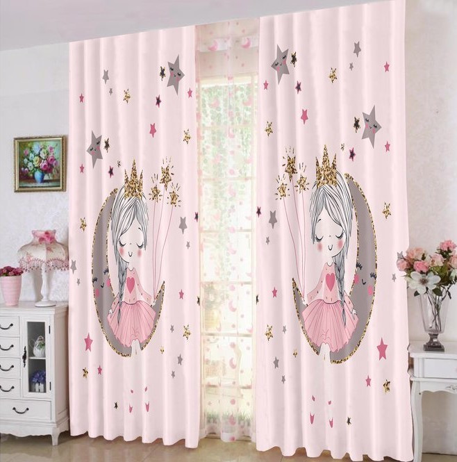 CortiNas Pa'ty - 💞Bonita cortina infantil princesas con