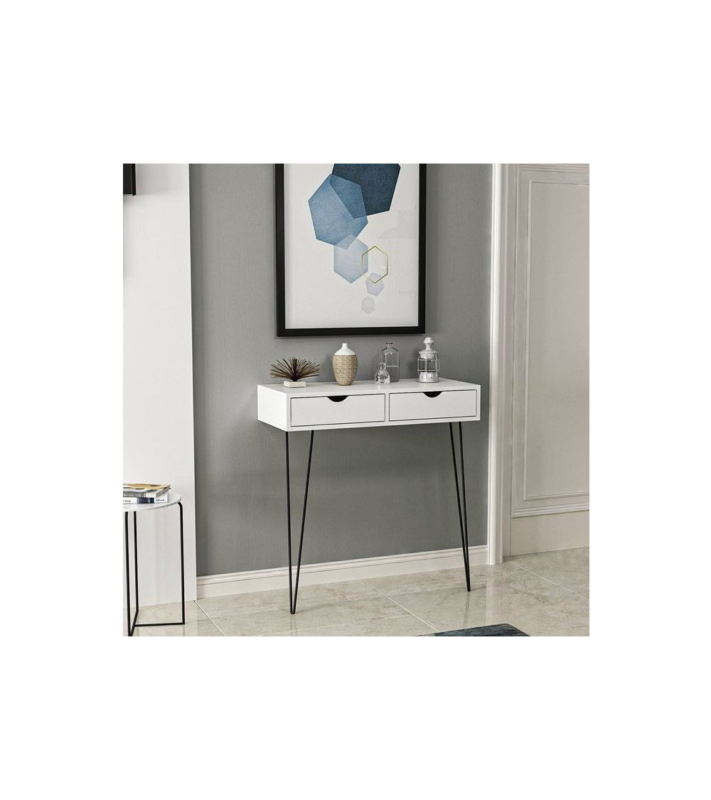 Console ARYA BLANC 90 cm