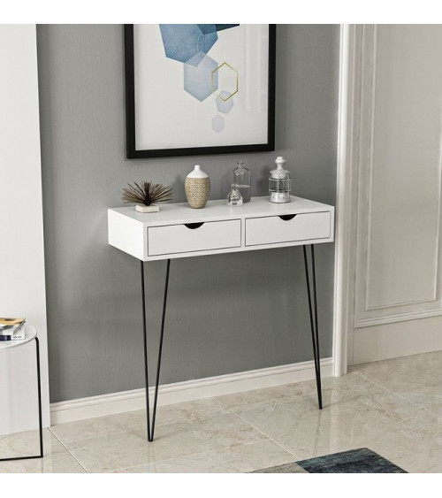 Console ARYA BLANC 90 cm