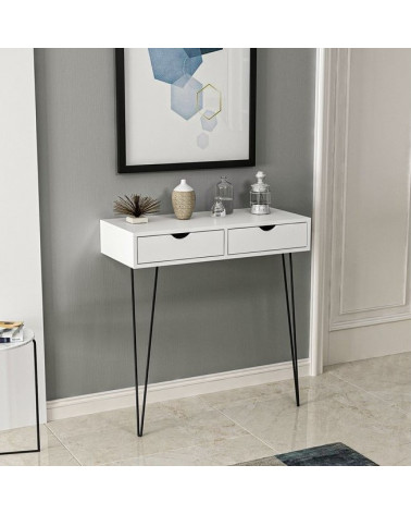 Console ARYA BLANC 90 cm