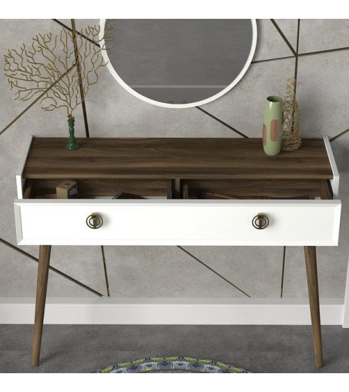 Console MIROIR NADYA BLANC-NOYER 120 x 35 x 90