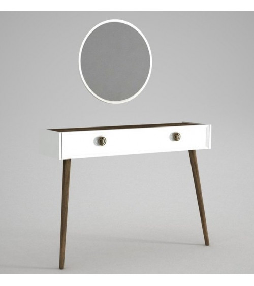 Console MIROIR NADYA BLANC-NOYER 120 x 35 x 90